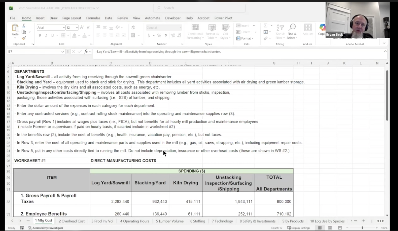 Webinar - Using Benchmarking Data to Strengthen Mill Performance