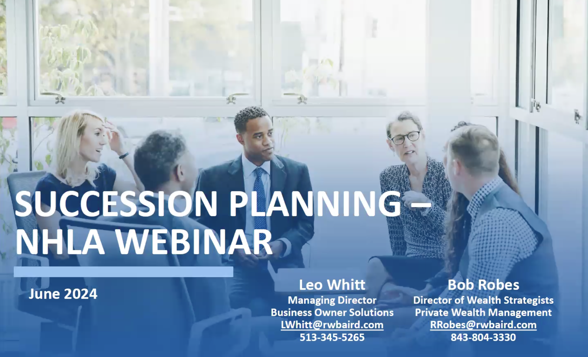 Webinar - Business Succession Planning
