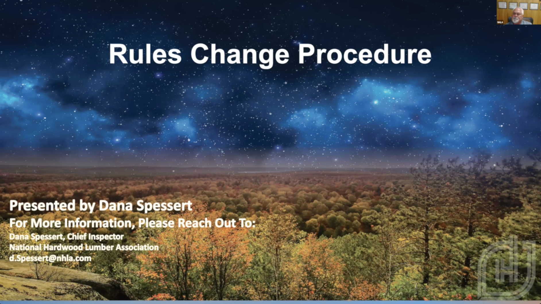 Webinar - Rules Change Proposals