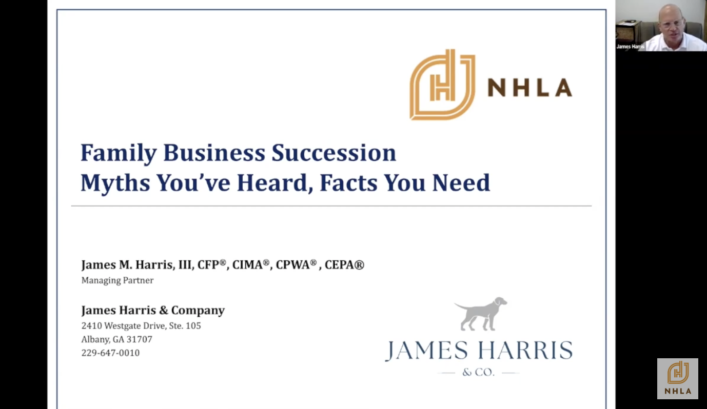 Webinar - Family Business Succession - Myths You’ve Heard, Facts You Need