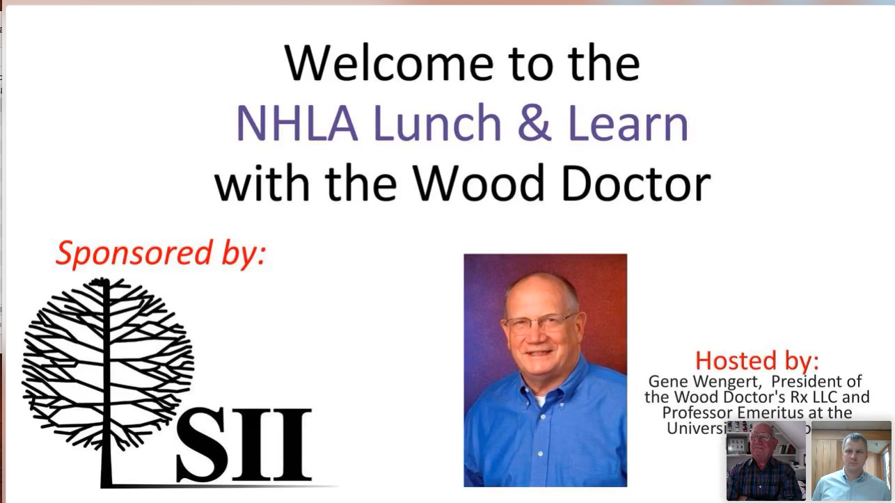 Webinar - Lunch and Learn with Dr. Gene Wengert - October 2021