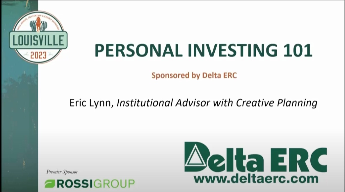 2023 NHLA Annual Convention Education Session: Personal Investing 101, Eric Lynn
